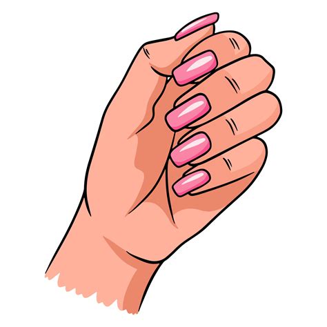 manos uñas vector|Manos Con Uñas Vectores, Iconos, Gráficos y Fondos .